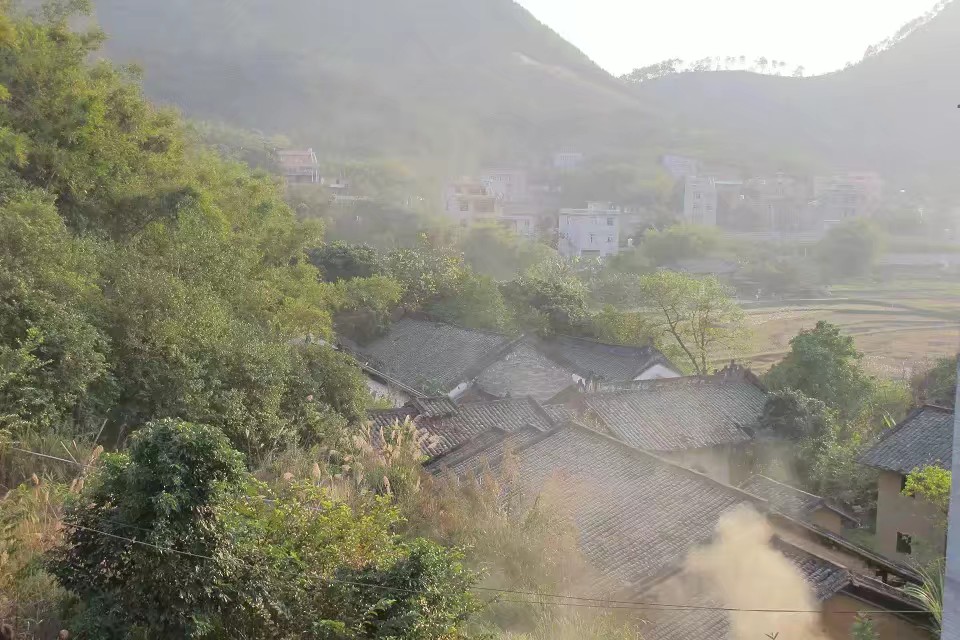 风动莲花，心犹化境，老屋深情，系我一世！惶惶然也，恐其消逝！