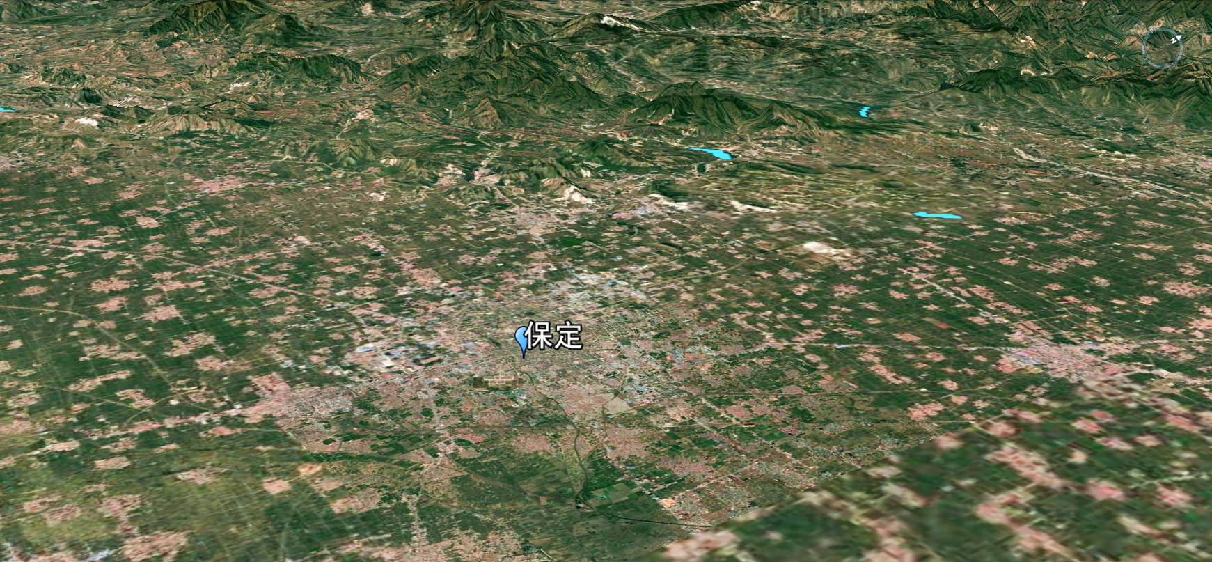 高清3d地图,看太行山下十大城市