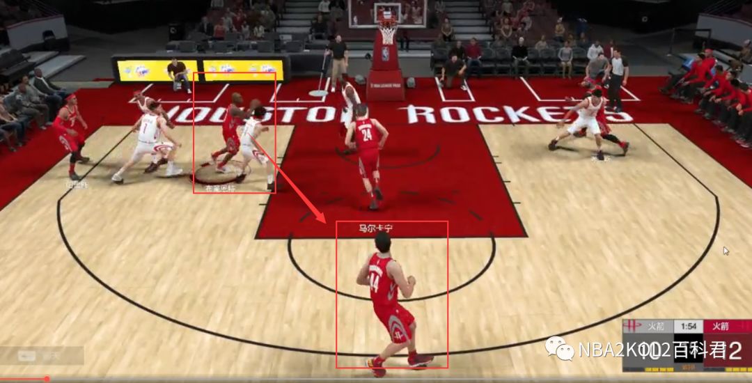 nba2k16键盘操作示意图(NBA2K游戏|(FIST 71 DOWN(S))最平衡的内切三分战术解析)