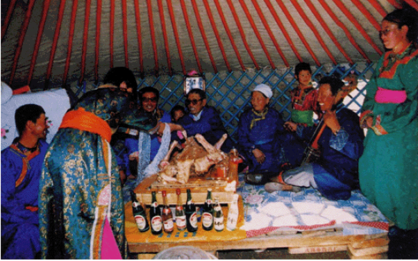 四子王旗  蒙古族祝寿习俗