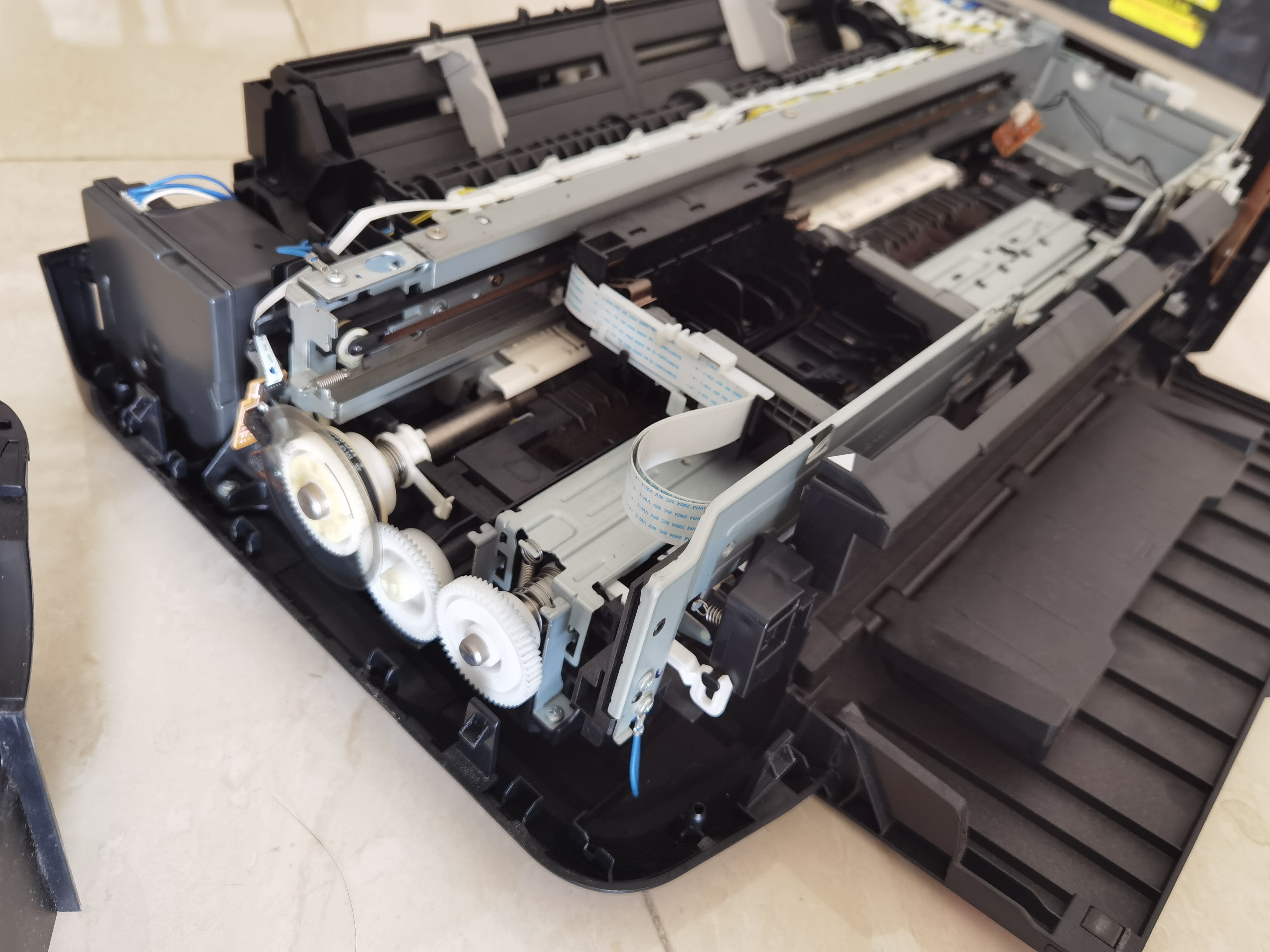 自己动手拆机维修佳能ip8780彩色喷墨打印机