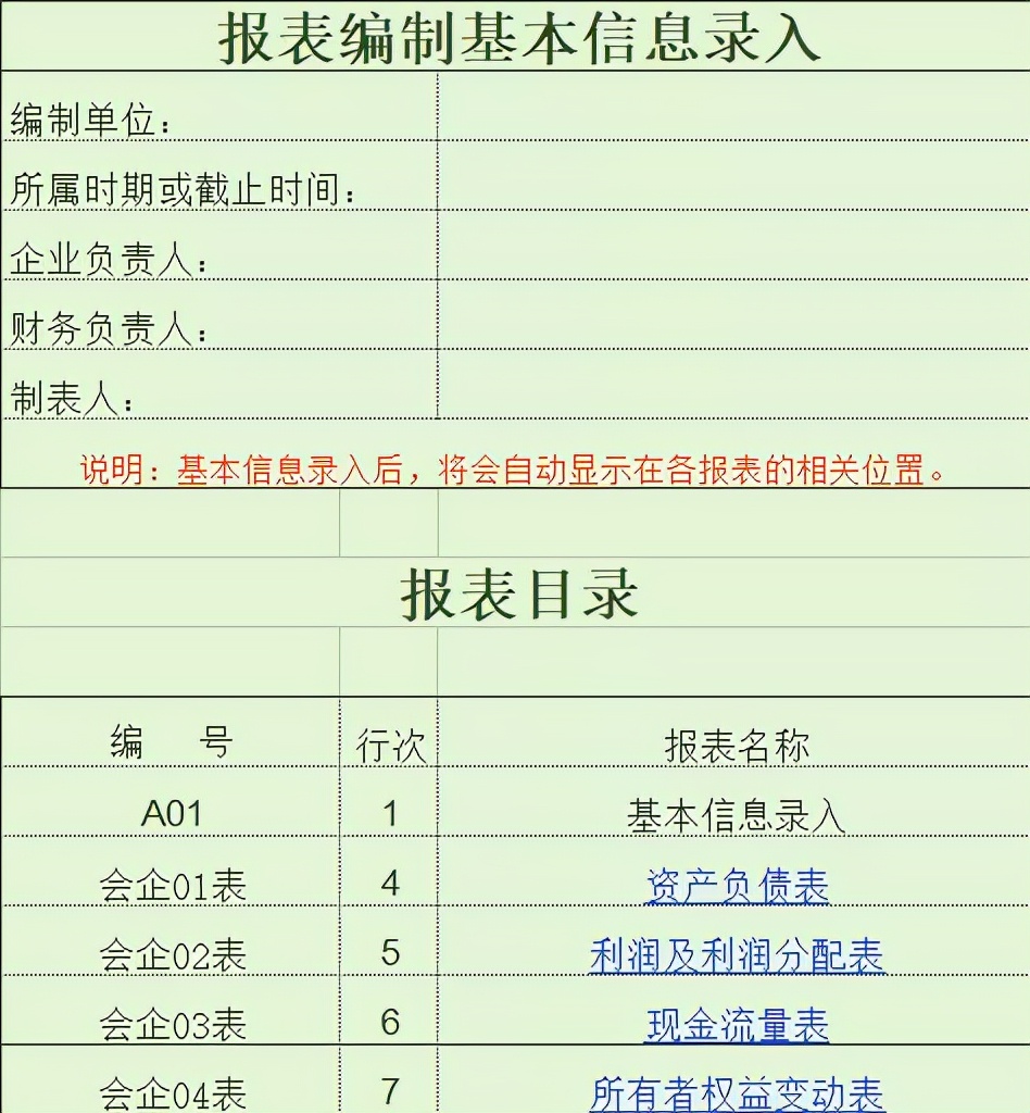 全套财务分析模板.xls（2021年版）