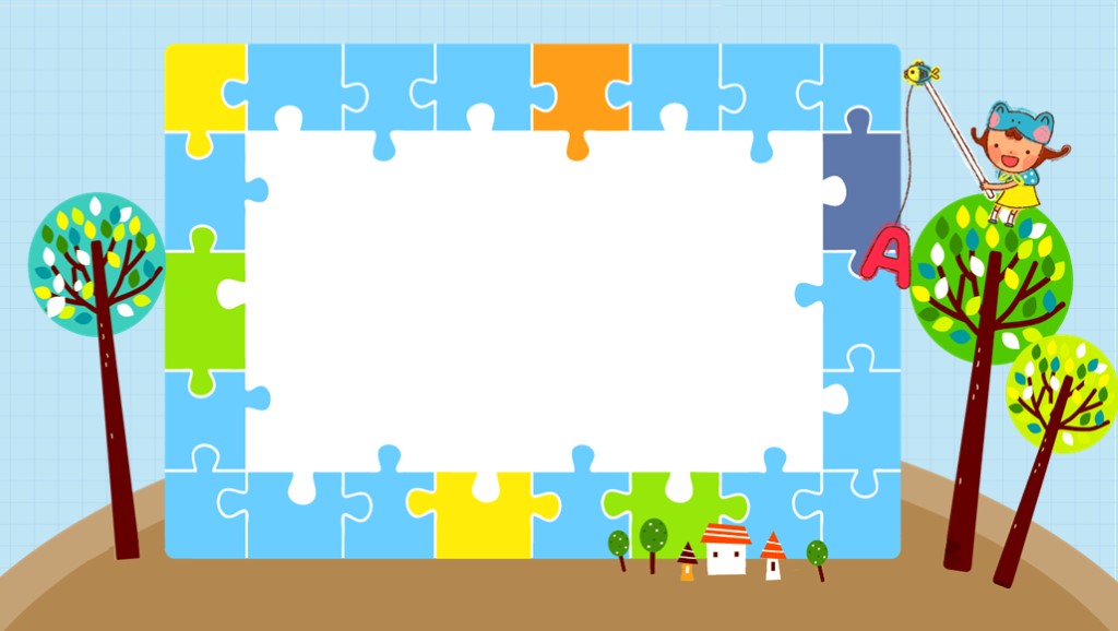 校园系列！第908期：可爱欢乐卡通儿童PPT模板，可直接编辑