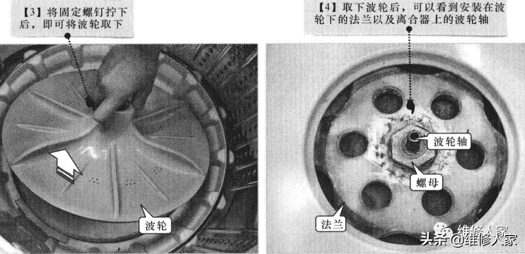 波轮洗衣机怎么拆开清洗（波轮式洗衣机拆卸教程）