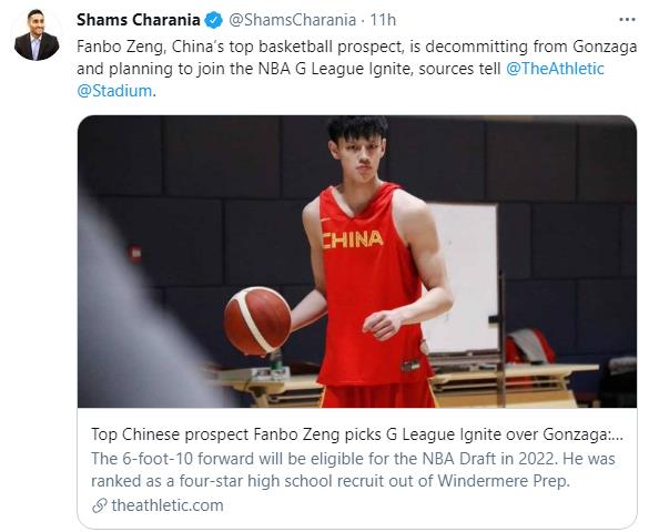 为什么会有nba发展联盟(新星为何不去大学而选择NBA发展联盟？这是条中国篮球没走过的路)