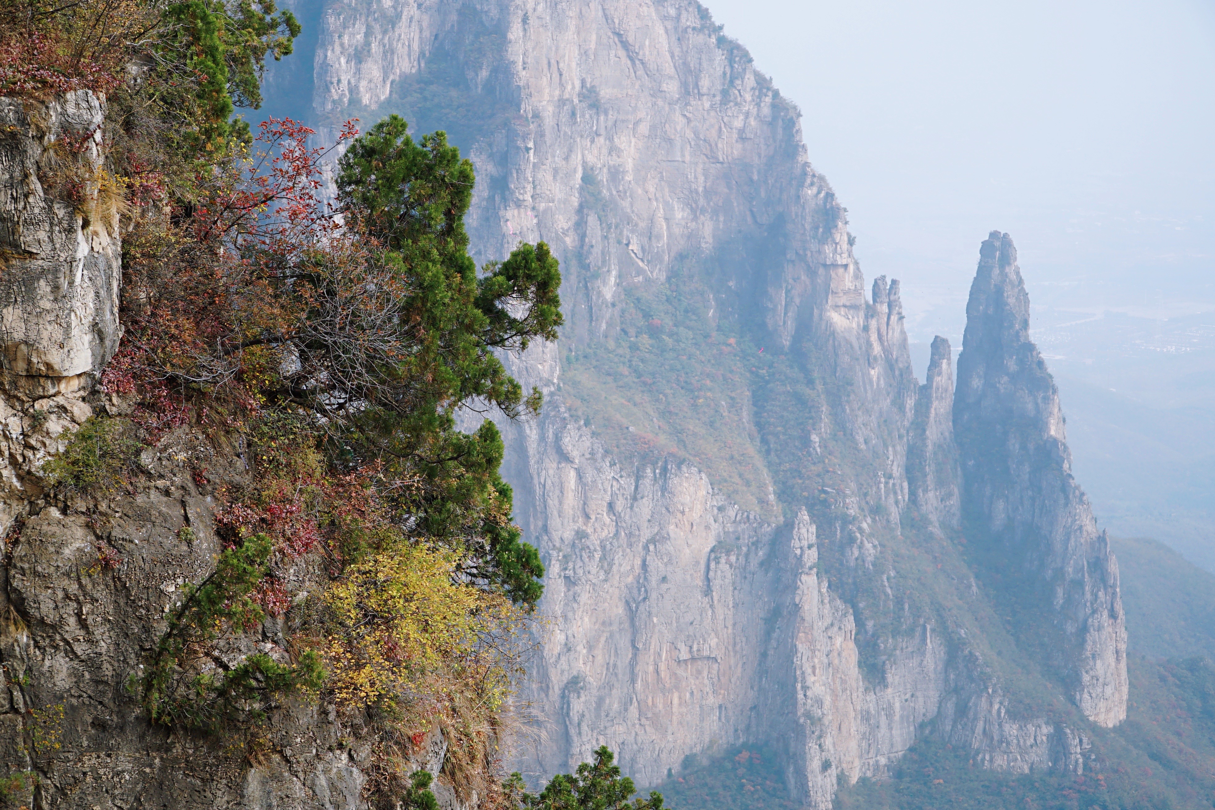 登高赏秋祈福，穿越丹霞峡谷，游云台山必去的两个精华景点