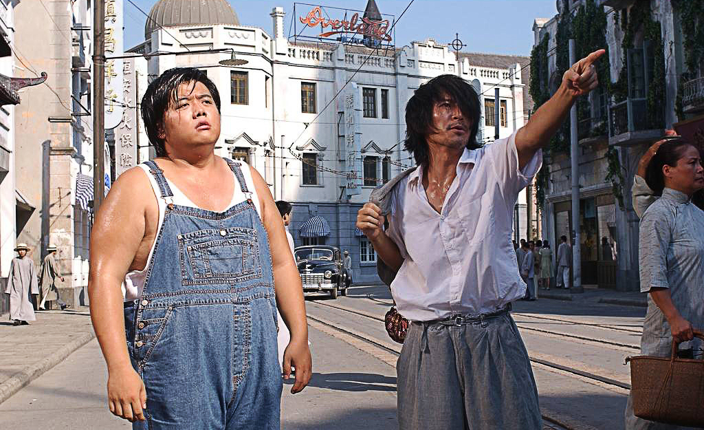 《功夫》是一个梦,是周星驰致敬偶像李小龙所拍摄的.