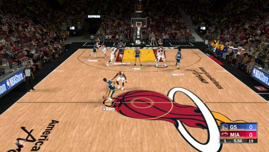 nba2k21背身后仰动作(NBA2K：巅峰詹皇亮相陈列室，本季会是他吗？热火全力詹大揭秘)