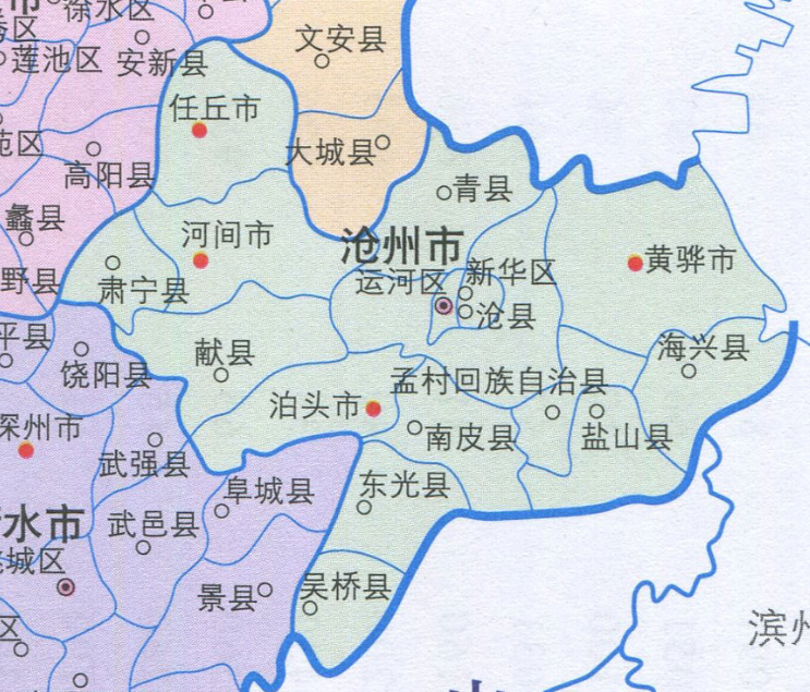沧州人口2022总人数口是多少沧州各区县人员分布地图