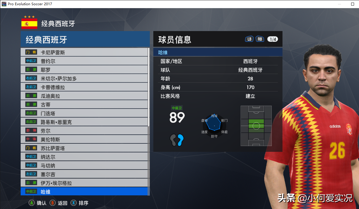 pes2017世界杯球星面型(实况足球2017，最新脸型更新！)