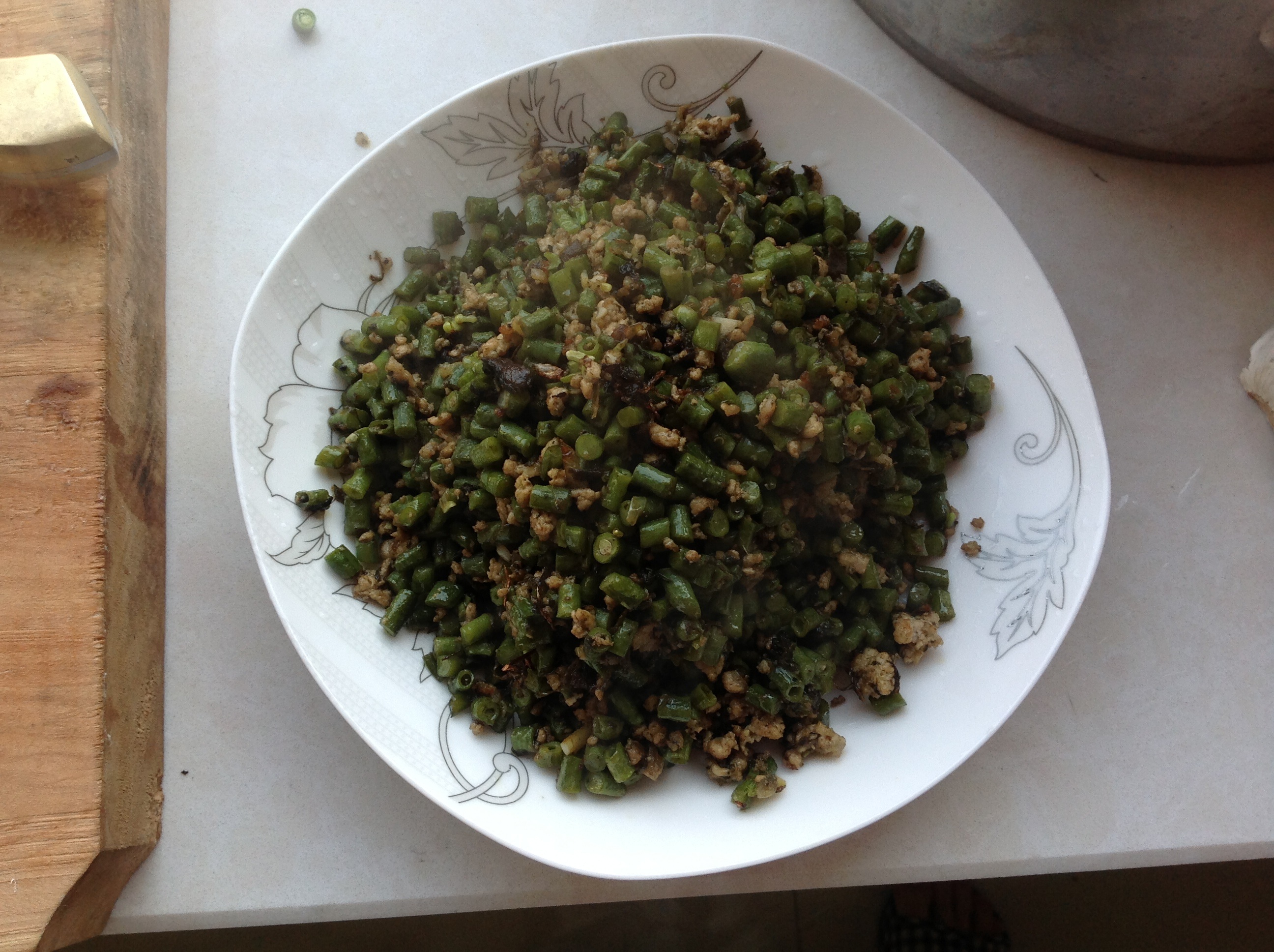 图片[6]-【橄榄菜肉末炒豆角】做法步骤图 简单易学又美味下-起舞食谱网