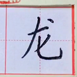 二年级语文上册第17课《难忘的泼水节》写字表：忘泼度龙炮穿始令