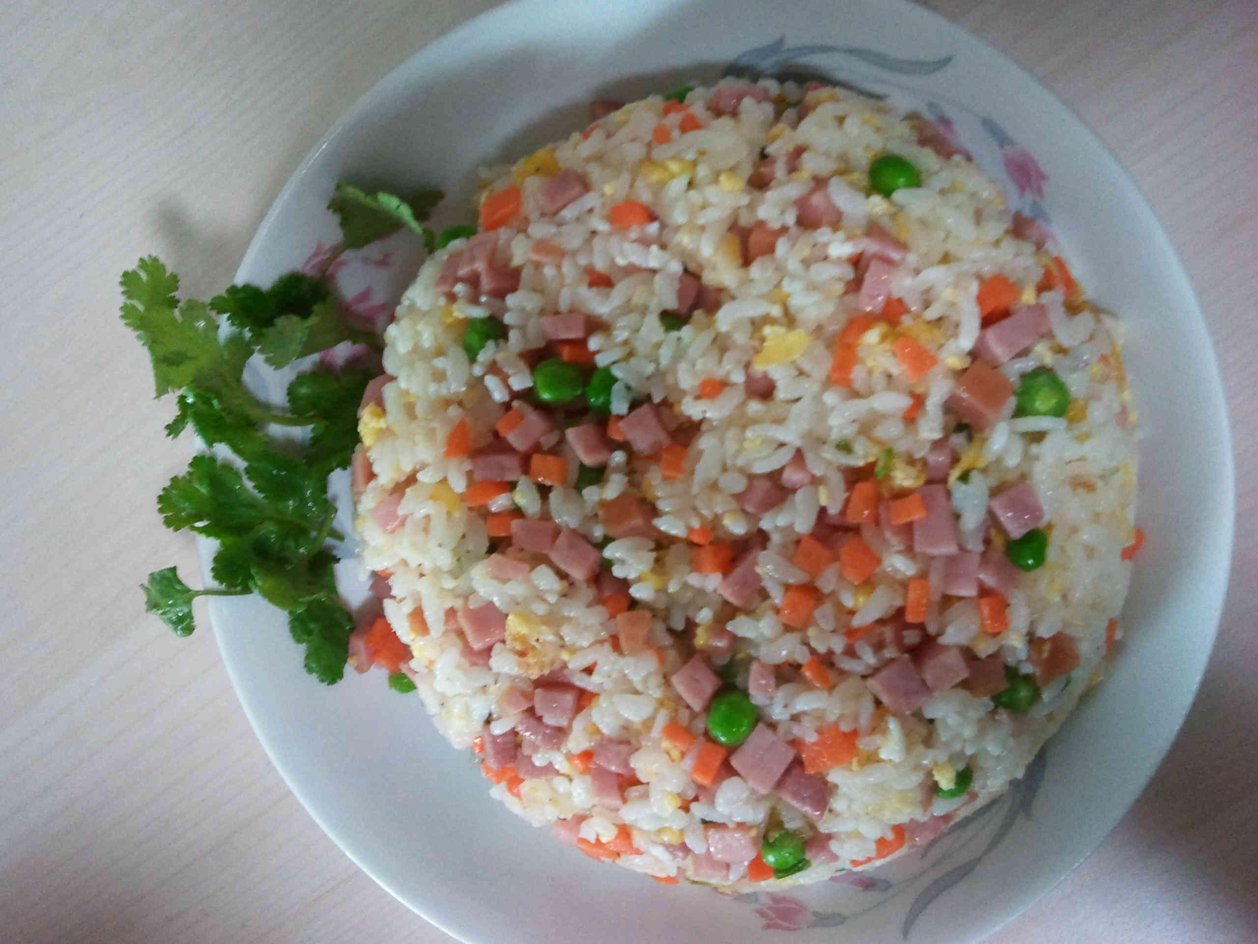图片[4]-【芥蓝火腿炒饭】做法步骤图 简单易做 让人越吃越香-起舞食谱网