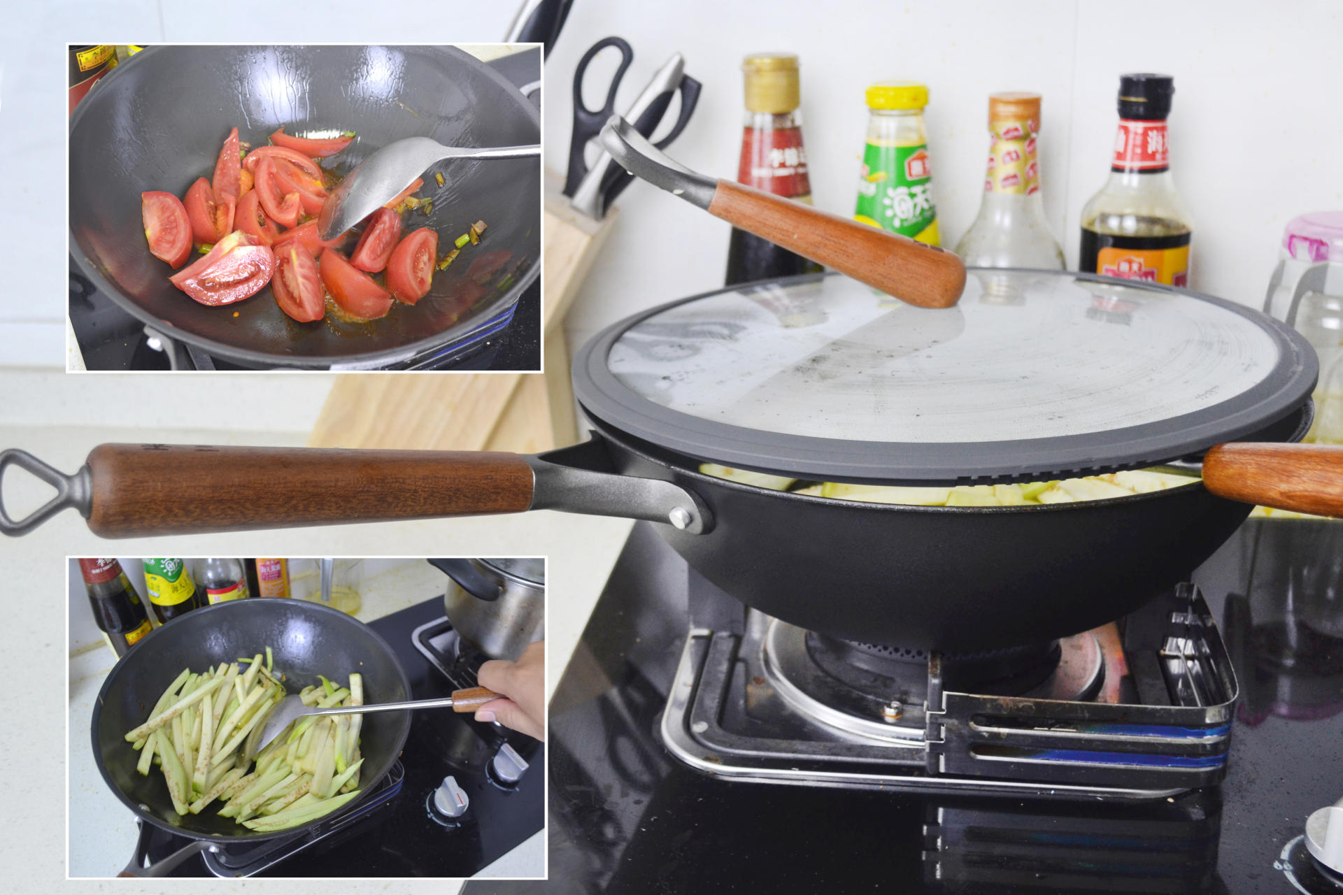 一口好锅 三餐之味 选三禾窒氮轻铁锅下厨