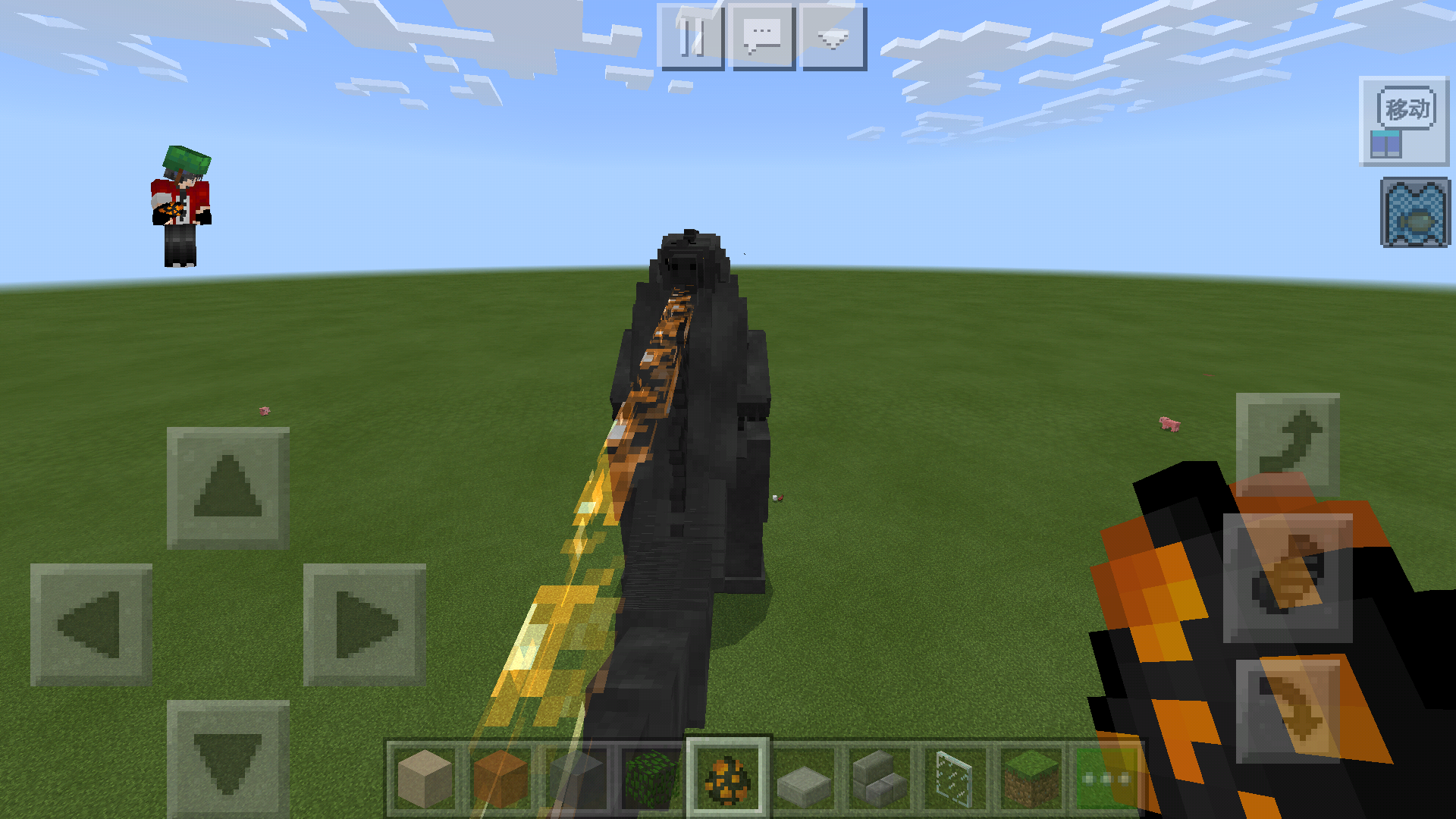 我的世界：你也可以和奥特曼一起战斗，哥斯拉mod让你过足英雄梦