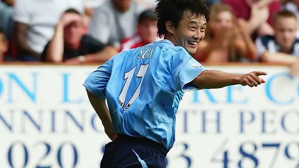 孙继海谈国足动图（孙继海3球、郑智1球，中国球员一共在英超攻入4球）