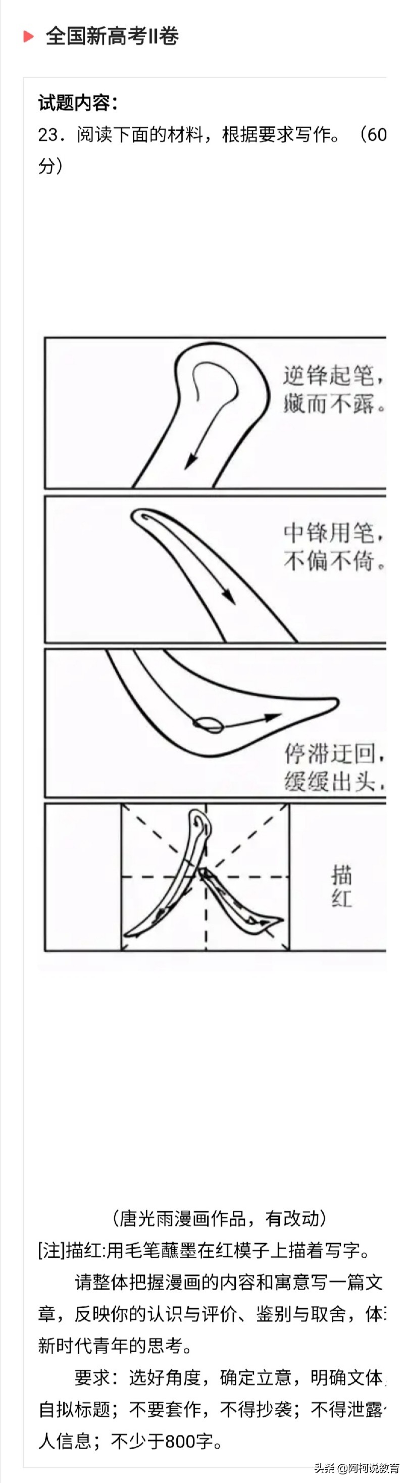 湖北、湖南、江苏高考作文题目出炉！二卷考生有点惨，漫画题目难
