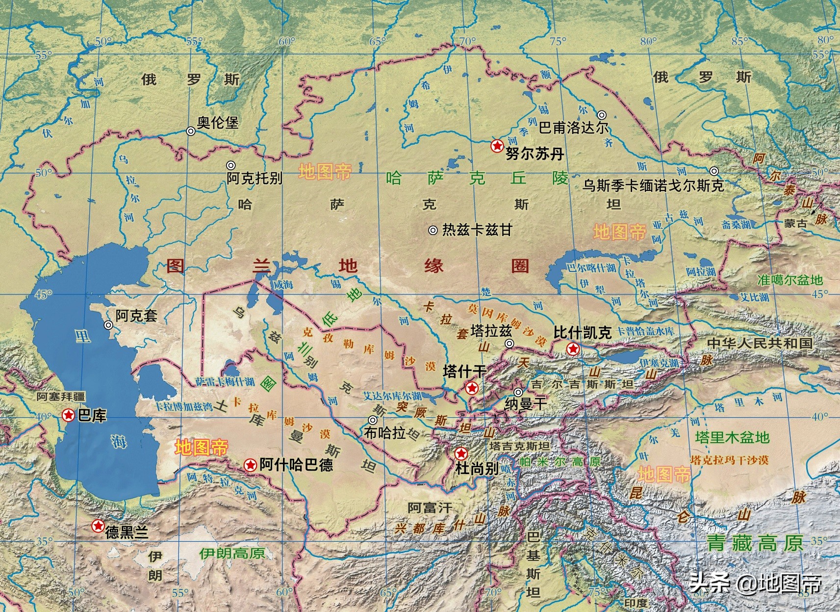 哈萨克斯坦首都（哈萨克斯坦为何迁都960公里？）