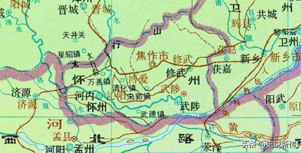 河南省沁阳市河南省沁阳市地图-(千年古县 沁阳城市地位的变迁)
