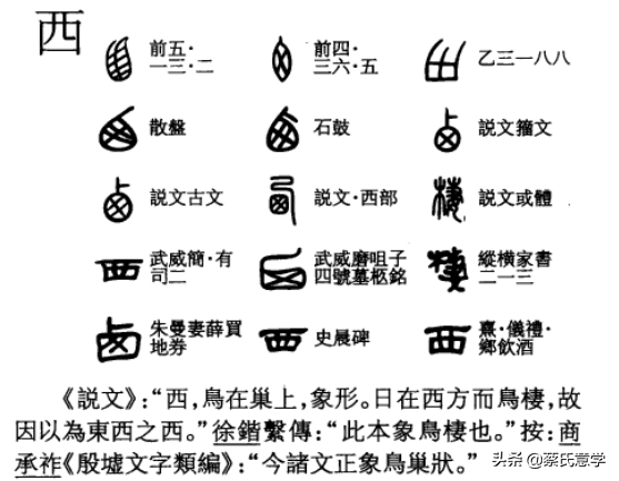 西甲骨文(对甲骨文其、冉、、西、冓、棋、期、妻、若等字形含义的解读)