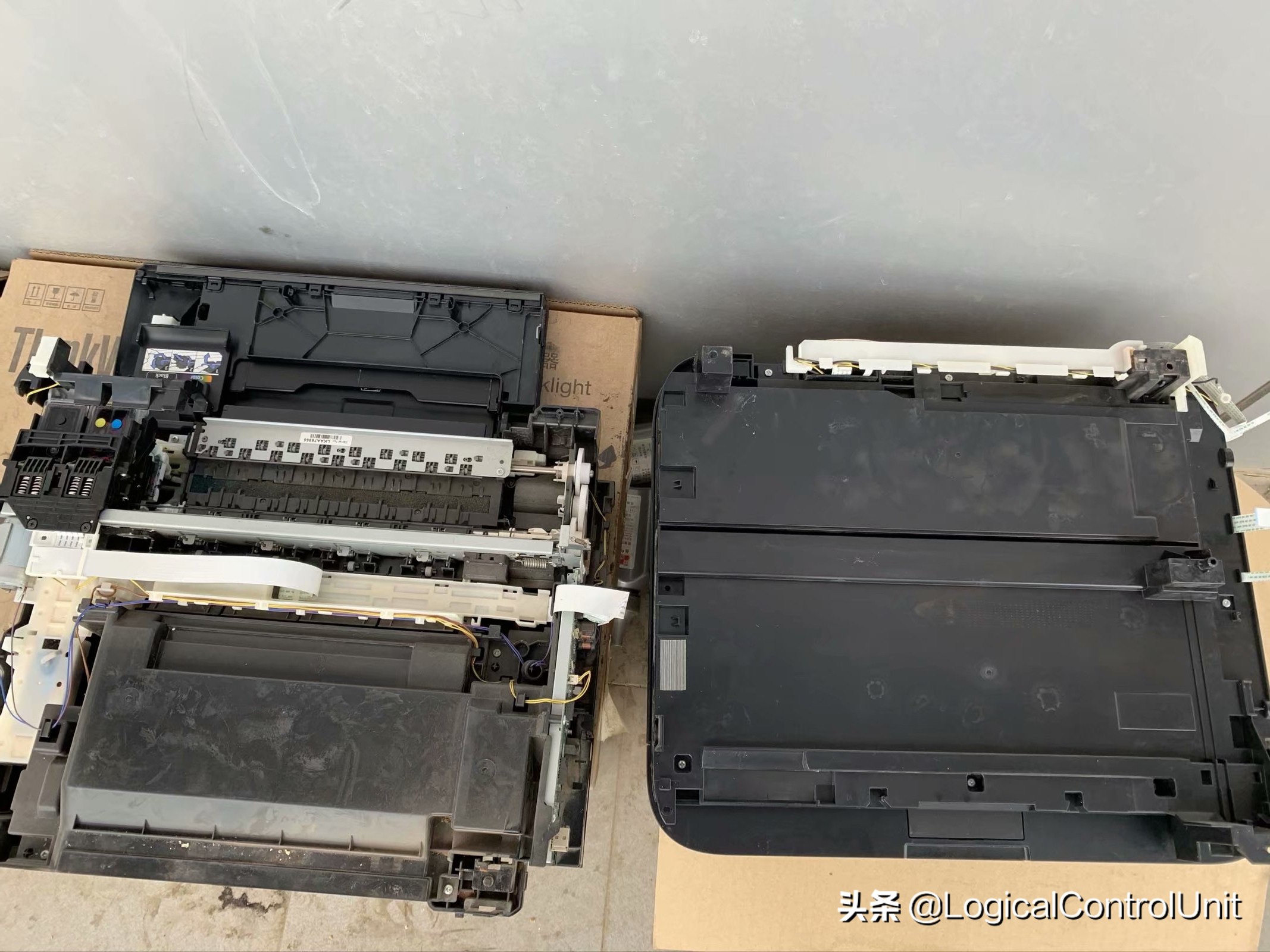 就爱瞎折腾——佳能mx378彩色复印机拆机一招解决不进纸故障