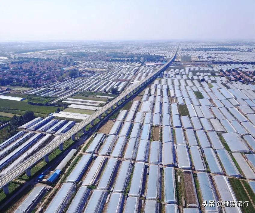 山东寿光是冬暖式蔬菜大棚发源地，被称为中国菜都，也是沿海城市
