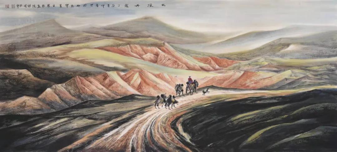 彭庆阳｜草原上的驼铃声——记资深画家牧野