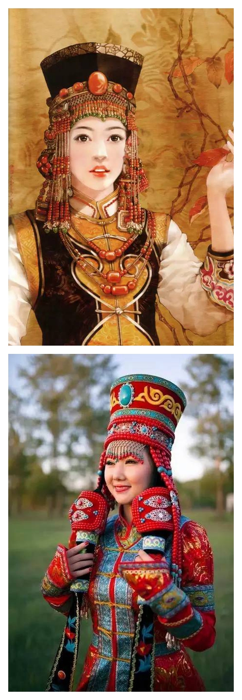 中国56个民族传统服饰大全