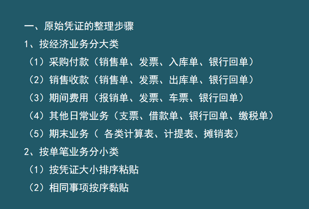 刘会计熬夜2天整理的54页年底凭证整理归档、审核及注意事项