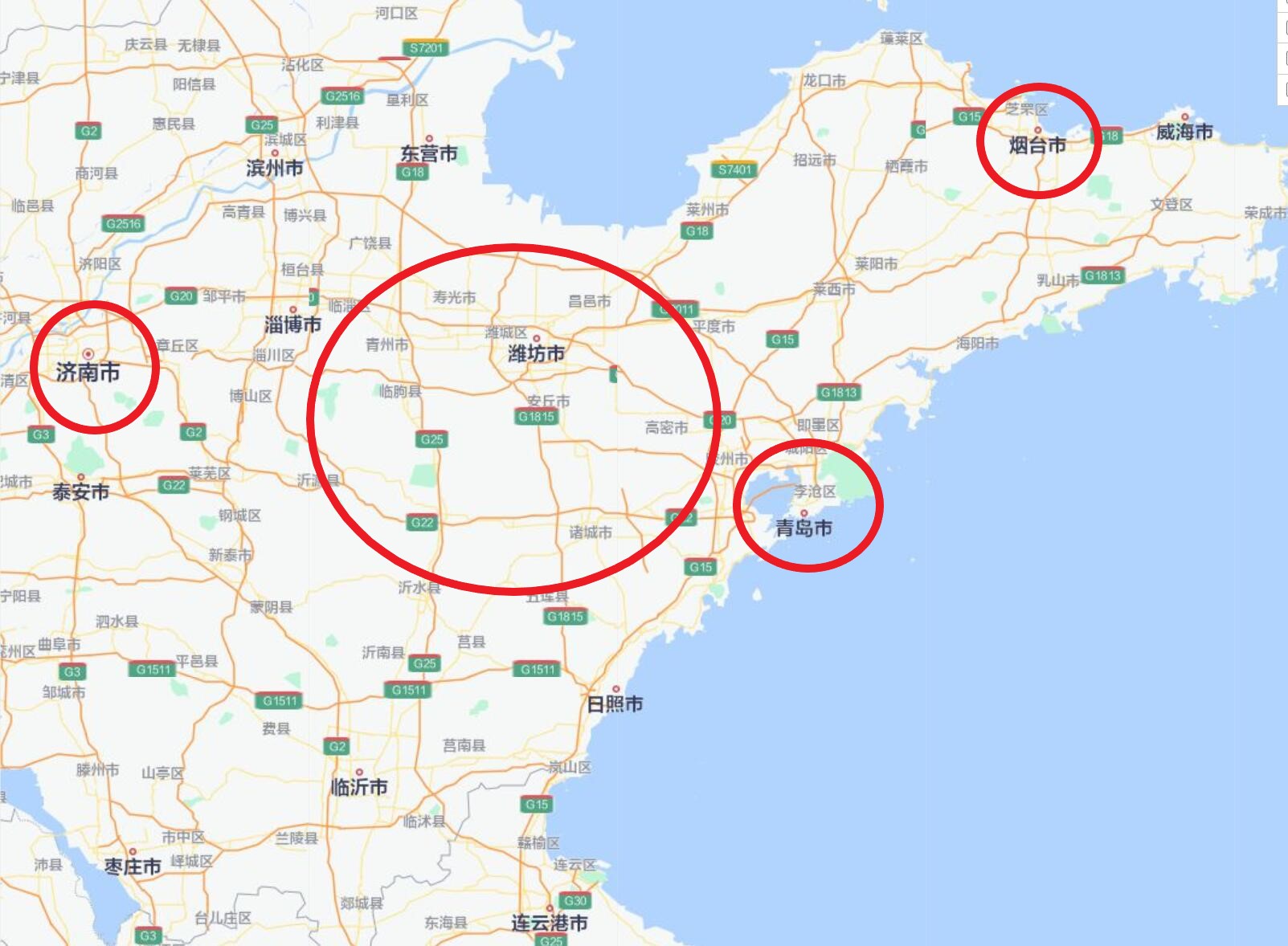 胶州至济宁高速路网即将成型，五横三纵畅行在即