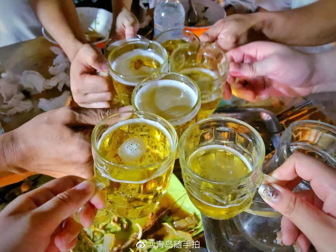 青岛：干杯，都在啤酒里~