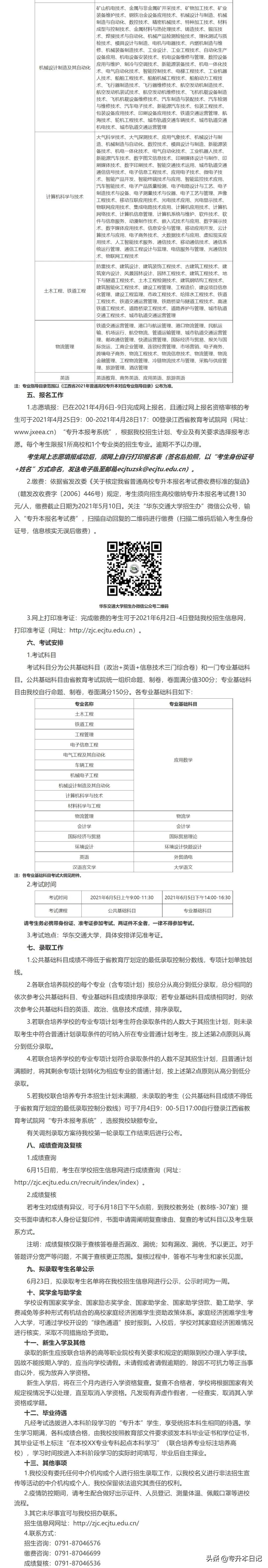 「招生院校」华东交通大学专升本报考解读