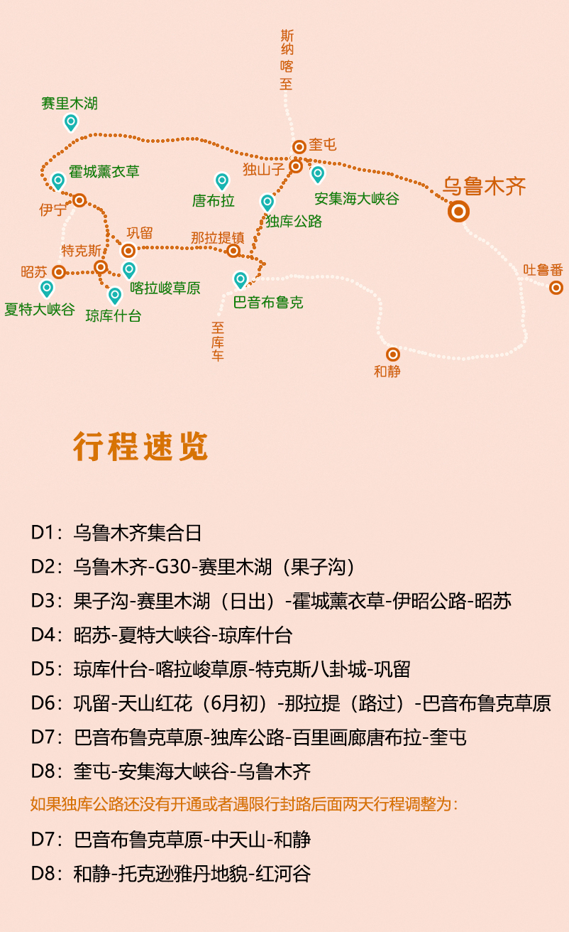 新疆旅游公路独库公路_乌鲁木齐至独库公路自驾游攻略 - 密云旅游