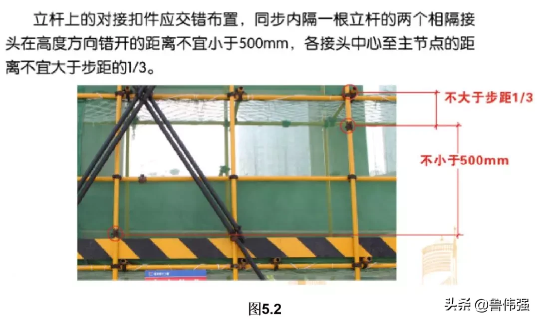 扣件式钢管脚手架施工细部节点图文详解