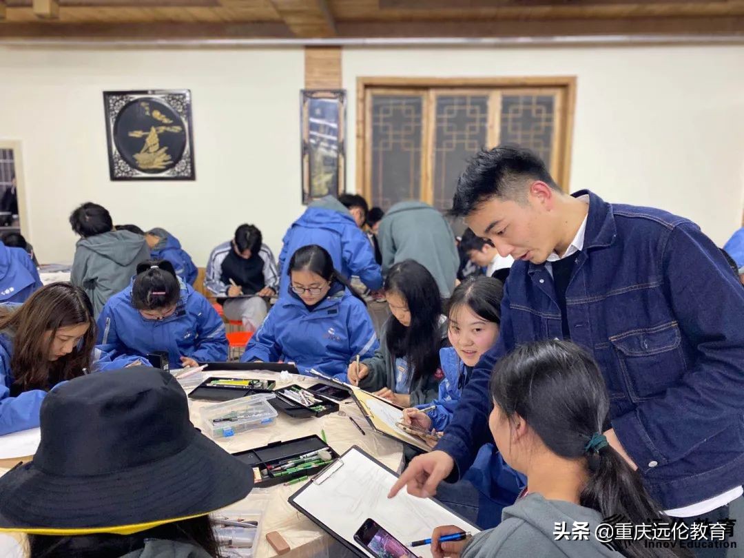 远伦写生回顾｜执笔绘梦，你们才是最美的风景！附优秀作品汇报