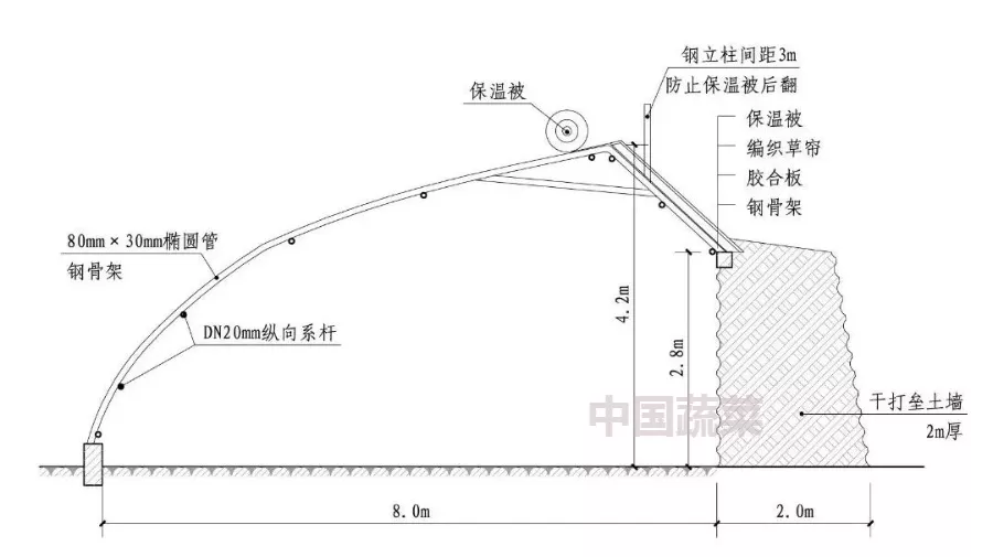 甘肃日光温室探秘！哪种墙体和骨架最“流行”？哪种造价最划算？