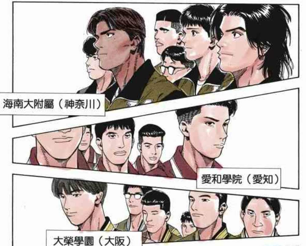 灌篮秋之国体完整漫画(《灌篮高手》中秋之国体，哪个球队能够夺冠？)