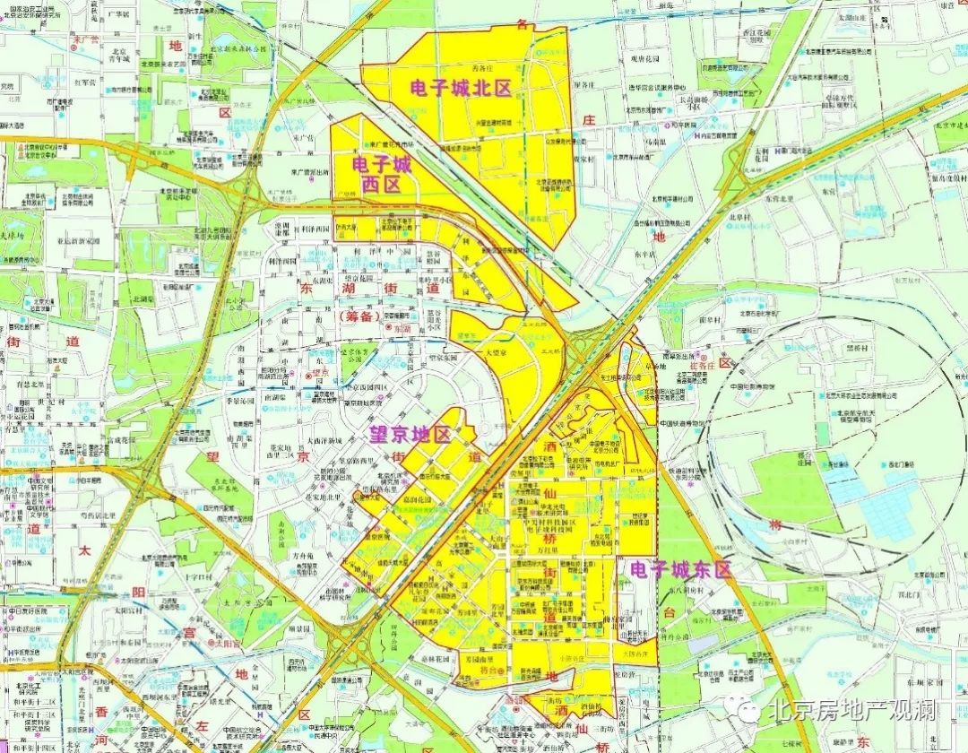 望京科技创业园政策(中关村朝阳园北区规划)