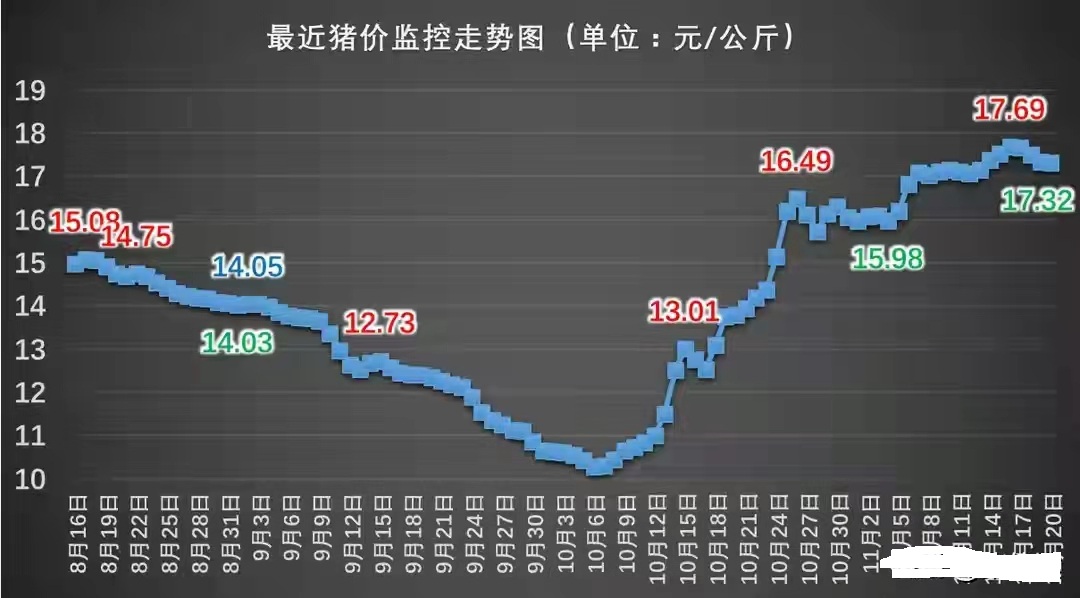 11月23日猪价猛涨，肉价上浮49%、蔬菜、玉米霸气大涨，发生了啥