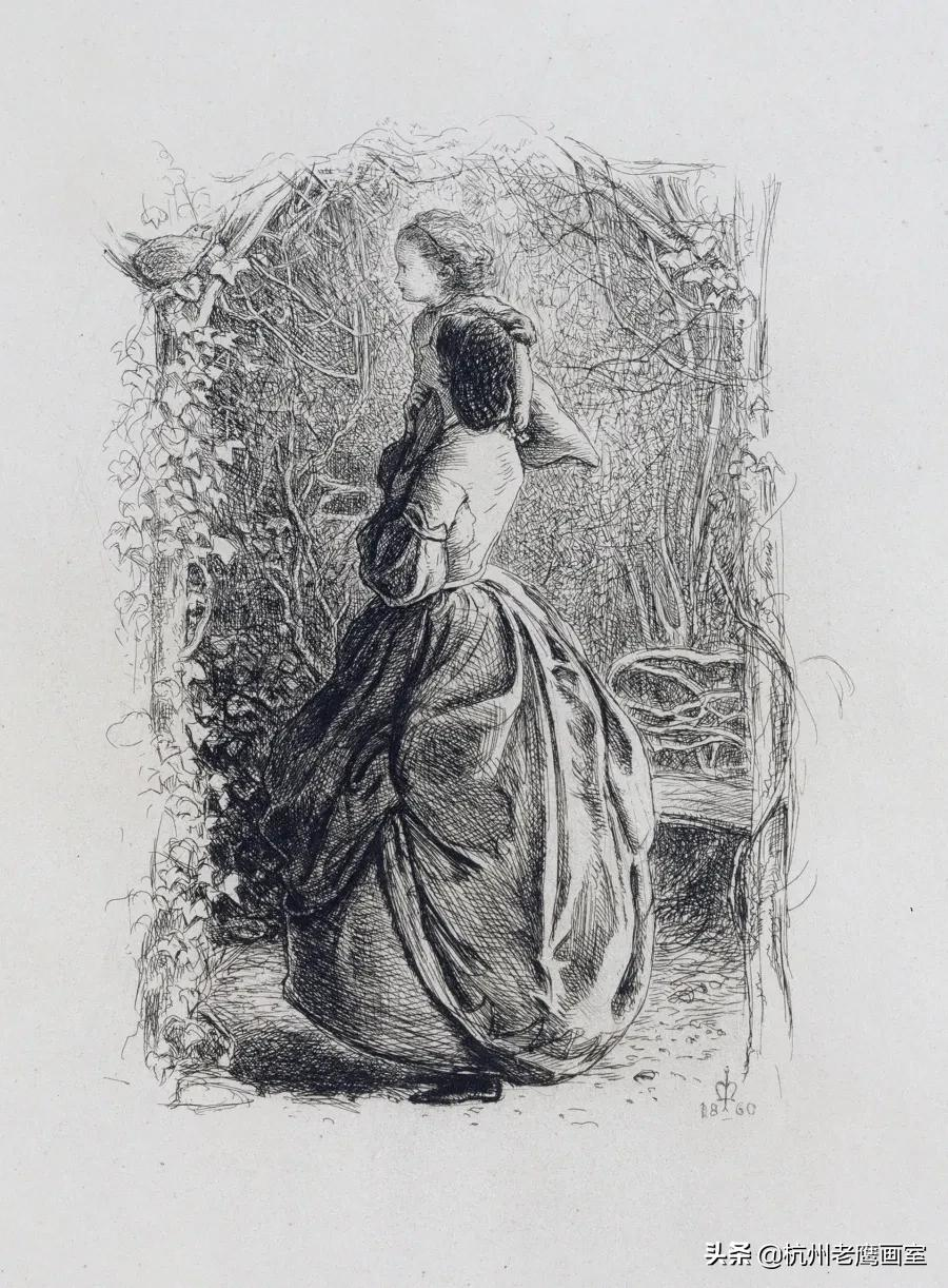 100幅大师素描速写,成就了艺术的辉煌