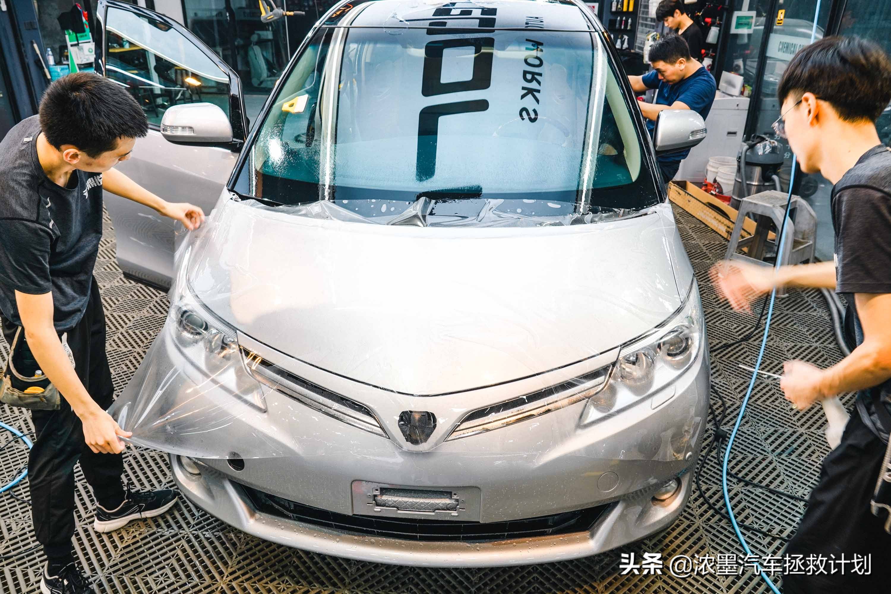 「逆转时光」整备一台经典的丰田普瑞维亚，唯有热爱可抵岁月绵长