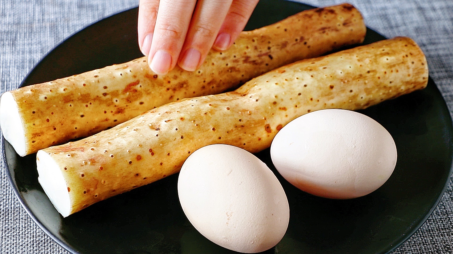 山药鸡蛋放一起,没想到这么好吃,孩子3天2头点名做,百吃不厌