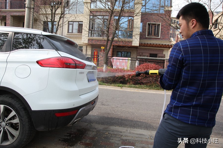 小米有品入手莱克吉米无线洗车机，小巧便携水压大全家都爱上洗车