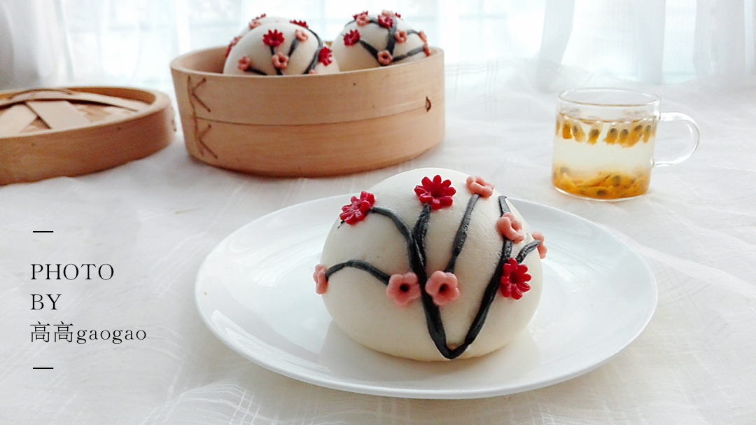 图片[2]-【腊梅花馒头（过年花饽饽）】做法步骤图 做法简单又美味 过-起舞美食网