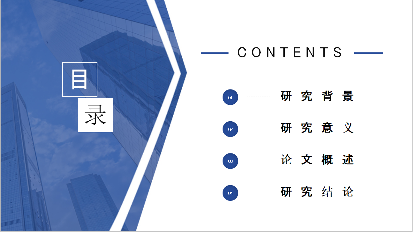 福利！福利！会计毕业论文演示文稿大放送