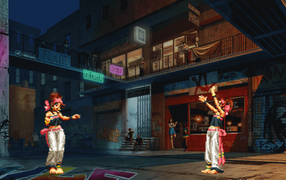 拳皇库拉和k的故事图片 _飞翔号