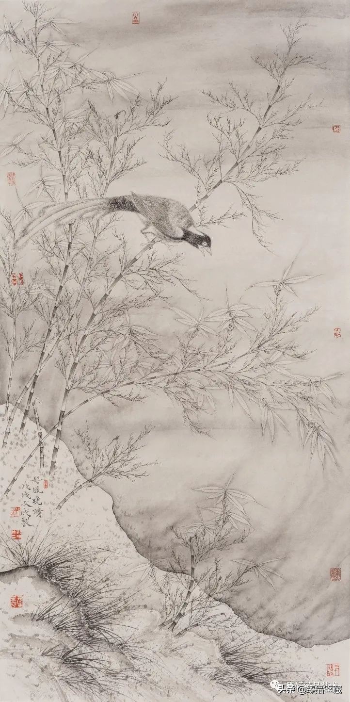 走到黑走到明 | 孔文成花鸟画的脉路