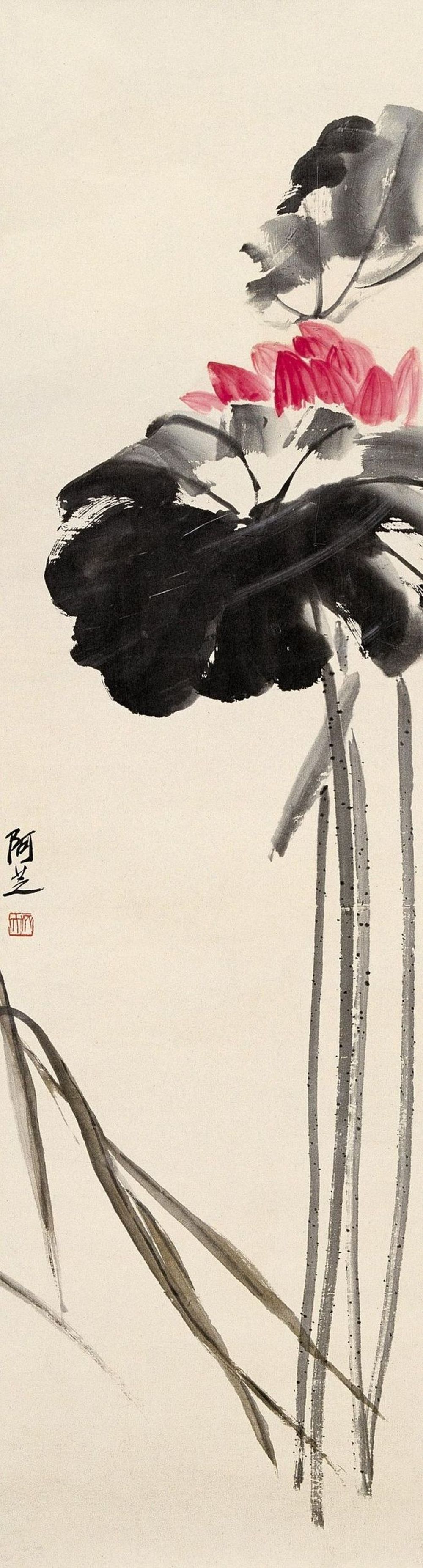 中国100名最著名画家系列-大写意国画齐白石