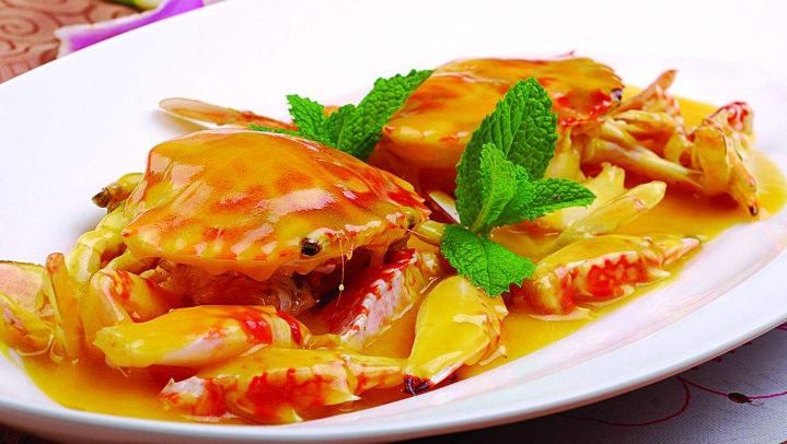 图片[4]-【豉汁南瓜焗花蟹】做法步骤图 咸香美味又解馋下饭-起舞食谱网