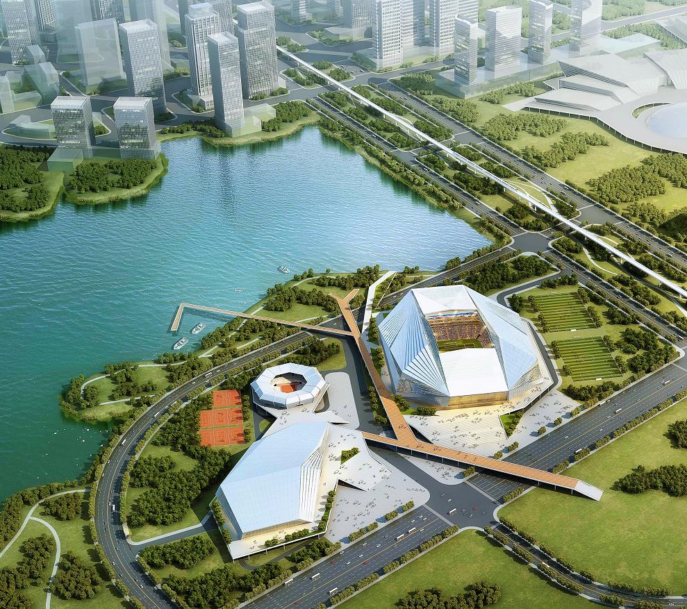 武汉卓尔新主场开建：专业足球场投资26亿，设计容量超过6万